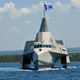 Illustration for article titled Dear US Navy: The Futuristic X3K Is What Littoral Combat Ships Should Be